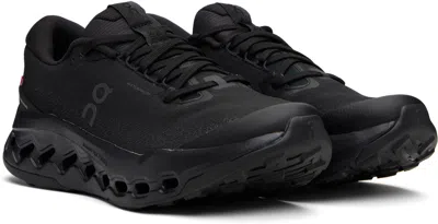 On Running Cloudtilt Sneakers With Cloudtech Phase Sole And Logo Accents In Black