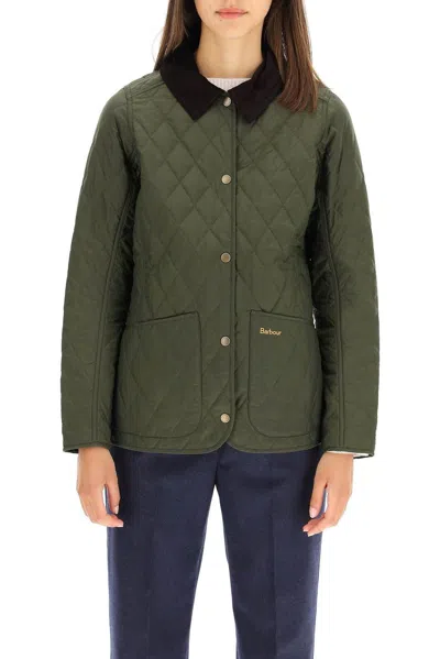 Barbour Annandale Quilted Womens Jacket In Green