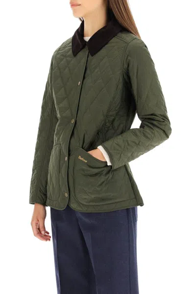 Barbour Annandale Quilted Womens Jacket In Green