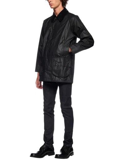 Barbour Classic Bedale Wax Jacket Aw25 Wax Cot Outw In Green