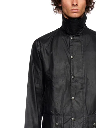 Barbour Classic Bedale Wax Jacket Aw25 Wax Cot Outw In Green