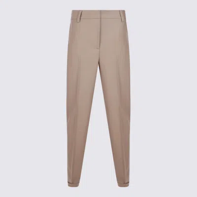 Antonelli Belt Loop Casual Pants In Pink
