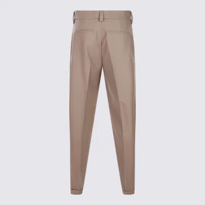 Antonelli Belt Loop Casual Pants In Pink