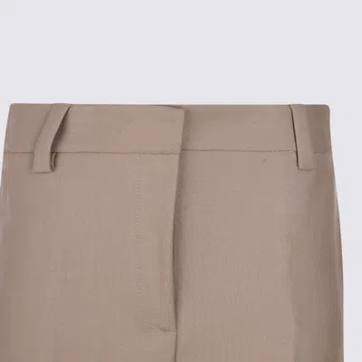 Antonelli Belt Loop Casual Pants In Pink