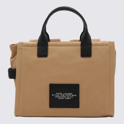 Marc Jacobs Medium Cargo Tote Bag Beige In Canvas In Nude