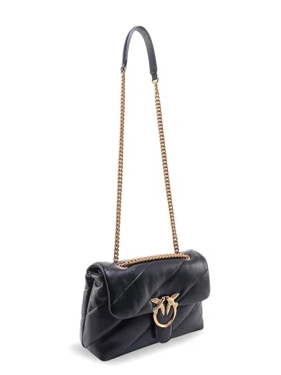 Pinko Medium Love One Classic Shoulder Bag In Black