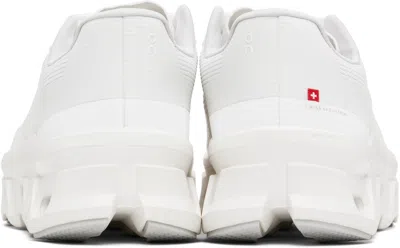 On Cloudmster Void Sneaker In White