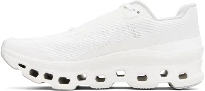 On Cloudmster Void Sneaker In White
