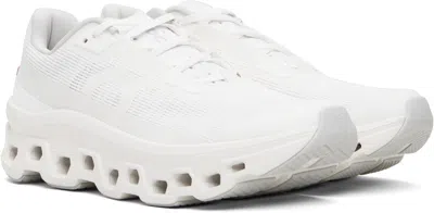 On Cloudmster Void Sneaker In White