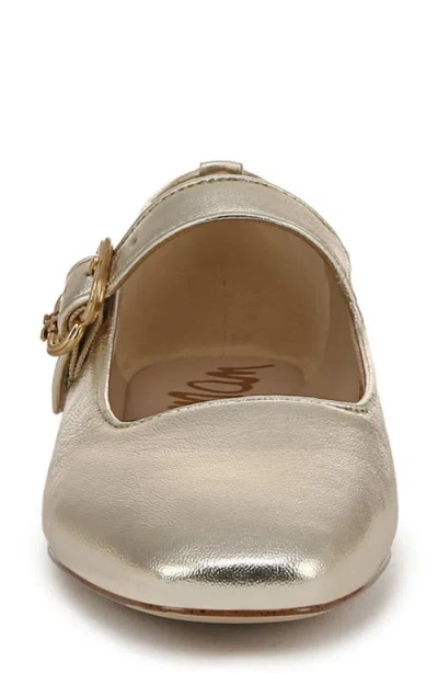 Sam Edelman Michaela Mary Jane Flat In Neutral