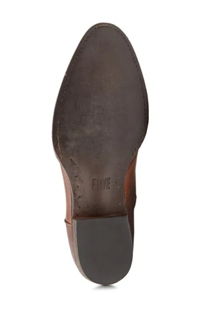 Frye Cognac Austin Western Boots Men In Brown