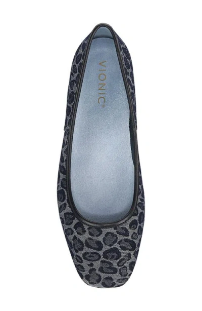Vionic Orinda Square Toe Flat In Multi