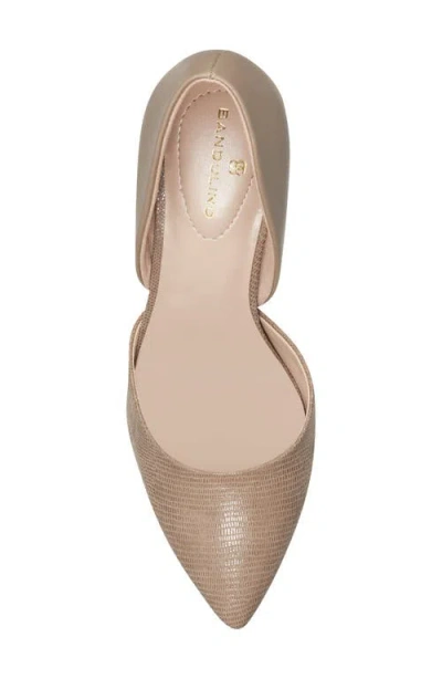 Bandolino Grenow D'orsay Pump In Brown