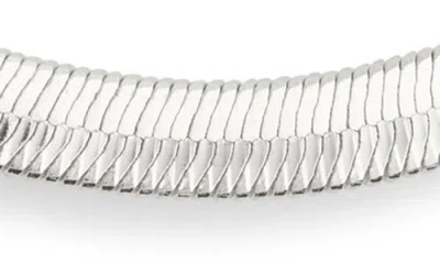 Nordstrom Rack Draped Snake Chain Layered Necklace In Metallic