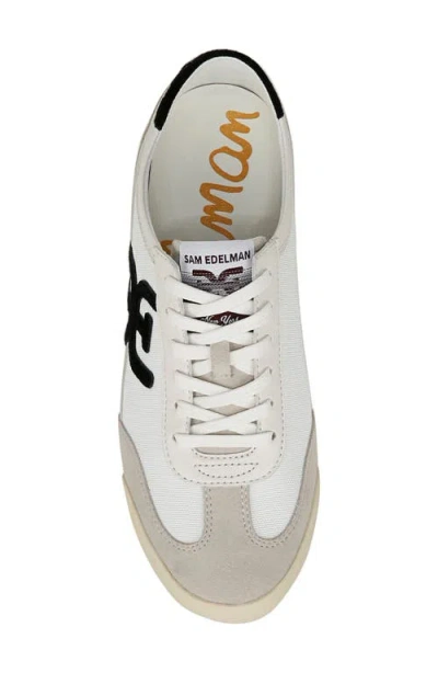 Sam Edelman Ivey Lace-up Sneakers In Gray