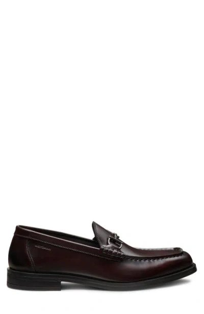 Stuart Weitzman Bowen Bit Loafer In Burgundy