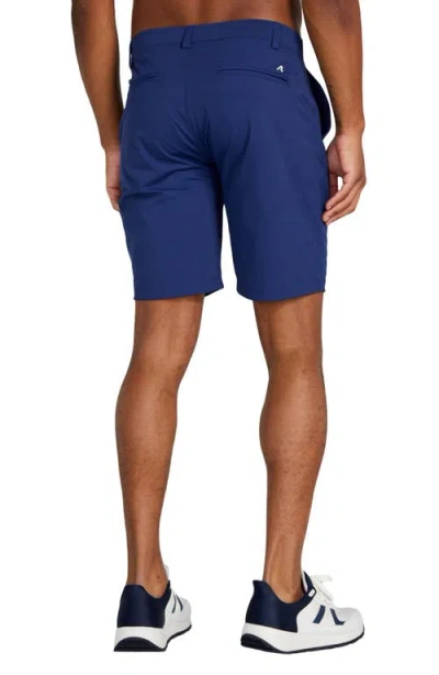 Redvanly Hanover Stretch Shorts In Blue