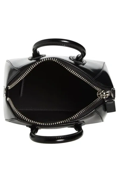Givenchy Mini Antigona Bag In Box Leather In Black
