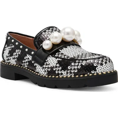 Betsey Johnson Women's Harloe Embellished Low Heel Loafers In Multi