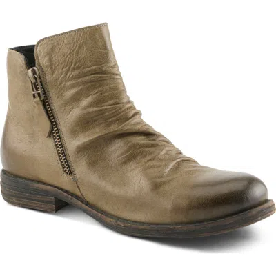 Spring Step Marquis Short Boot In Green