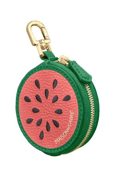 Maison De Sabre Sabrã©moji Fruit Charm In Green