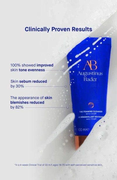 Augustinus Bader The Foaming Cleanser In Transparent