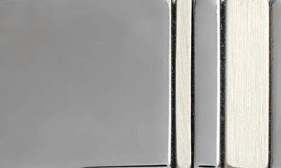 Eterna Rectangular Cuff Links In Metallic