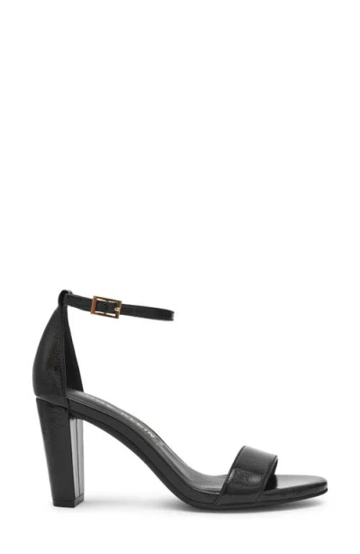 Anne Klein Women's Kourtney Two Piece Block Heel Dress Sandals In Black