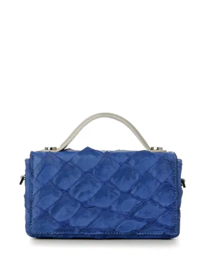 Misci Eli Cross Body Bag In Blue