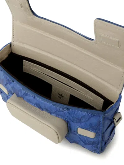 Misci Eli Cross Body Bag In Blue