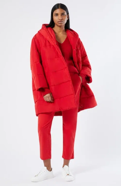 Marina Rinaldi Sierra Wool Blend Sweater In Red