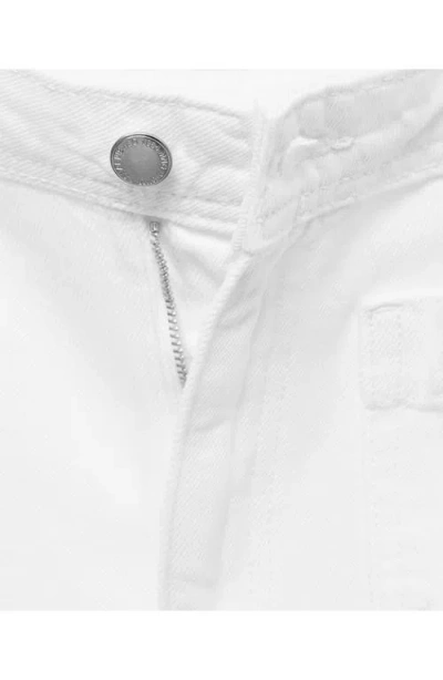 Mango Women's High-rise Wide Leg Jeans In Brown