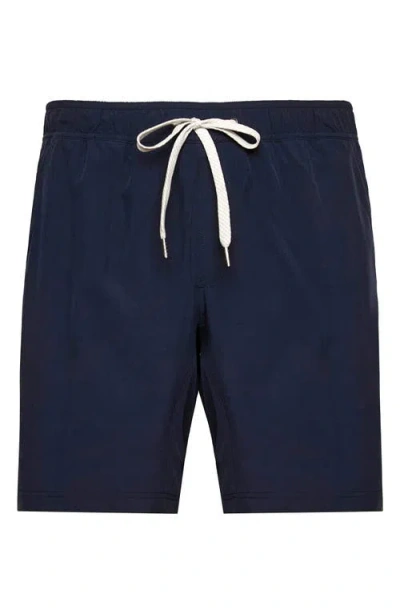 True Classic Active Quick Dry Shorts In Blue