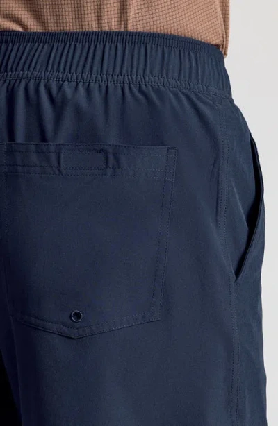 True Classic Active Quick Dry Shorts In Blue