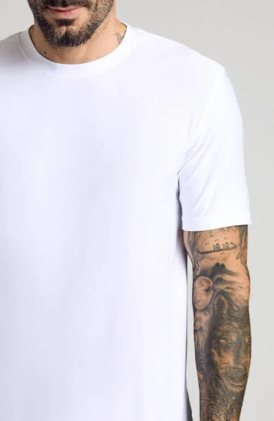 True Classic Active Trim Fit Performance T-shirt In White