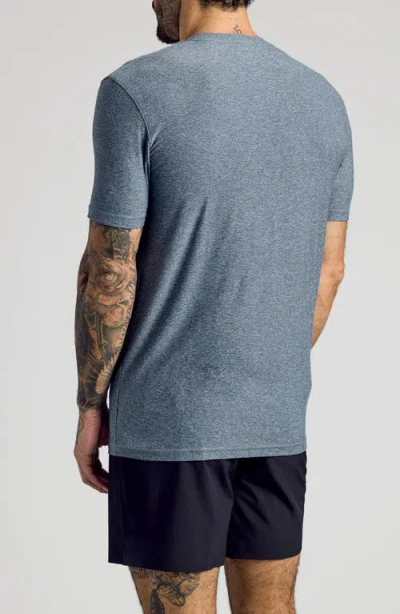 True Classic Active Trim Fit Performance T-shirt In Blue