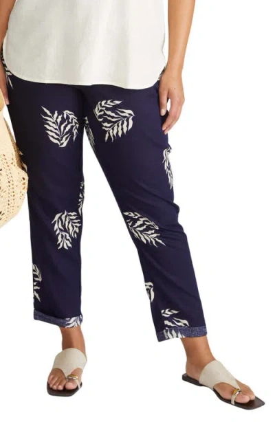 Universal Standard Tapered Drawstring Pants In Blue