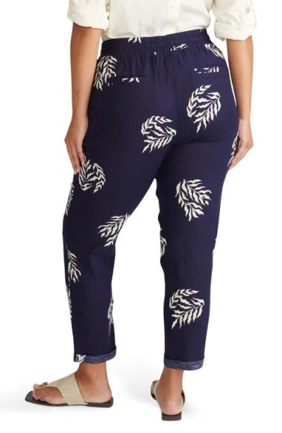 Universal Standard Tapered Drawstring Pants In Blue