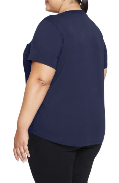 Universal Standard Garcon T-shirt In Blue