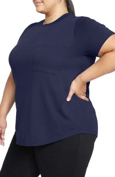 Universal Standard Garcon T-shirt In Blue