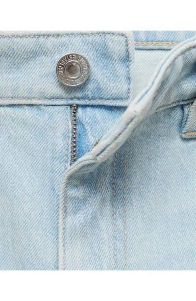 Mango Women's New Mom Comfort High-rise Jeans In Blue