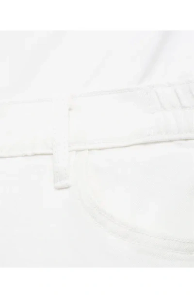 Mango Maternity Straight Jeans White In White