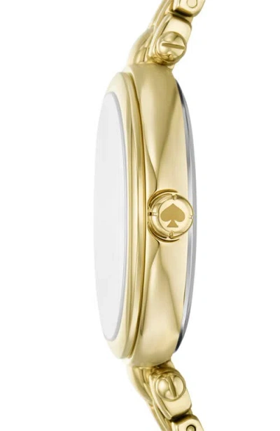 Kate Spade Gracie Round Watch In Gold