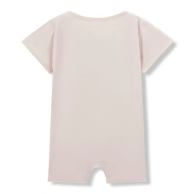 Milkbarn Luxe Solid Shortall In Pink
