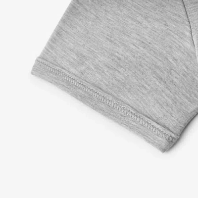 Milkbarn Luxe Solid Shortall In Gray