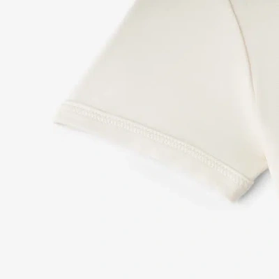 Milkbarn Luxe Solid Shortall In White