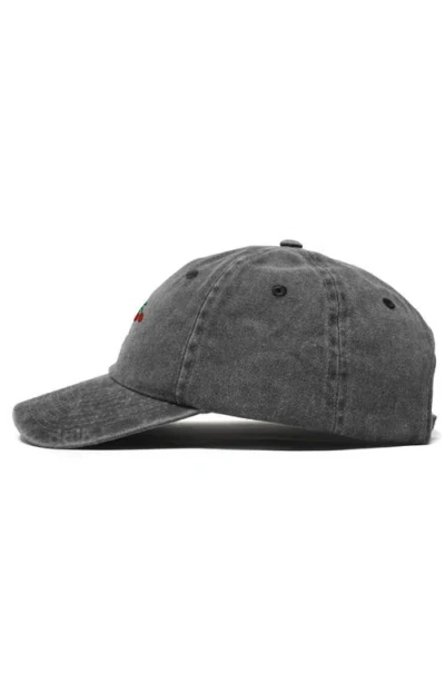 Dalix Lil Cherry Dad Cap In Black