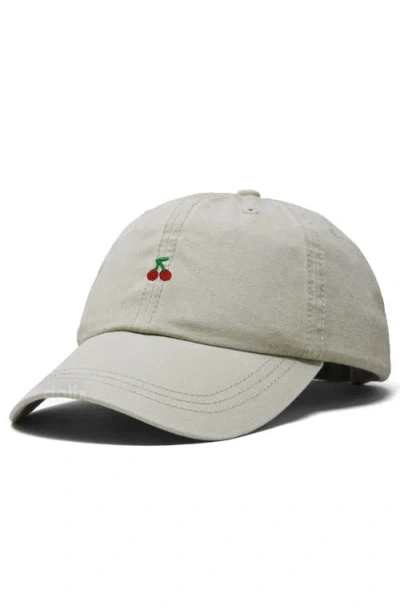 Dalix Lil Cherry Dad Cap In White