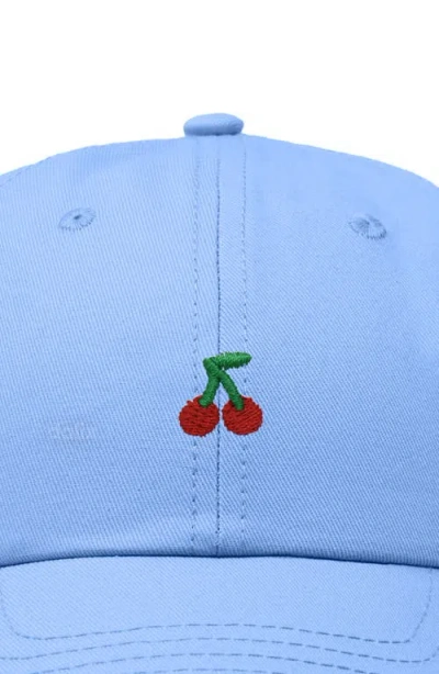 Dalix Lil Cherry Dad Cap In Blue