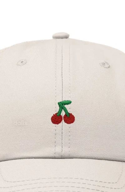 Dalix Lil Cherry Dad Cap In Sand